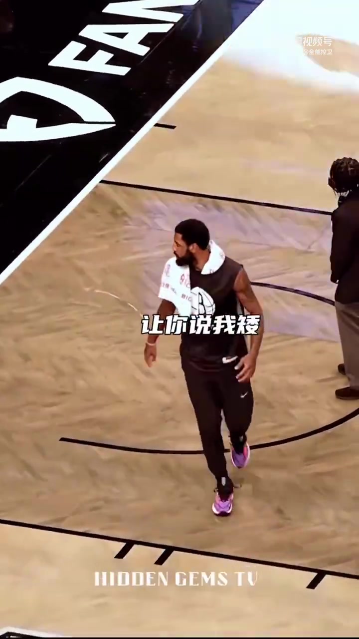 你不對(duì)勁！原來(lái)歐文一心想著要隔扣杜蘭特，并將其撂倒在地